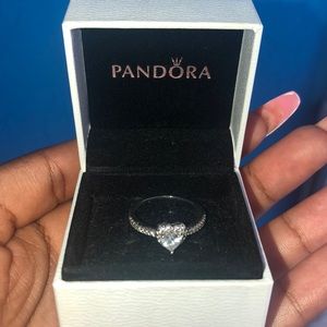 Heart shaped ring